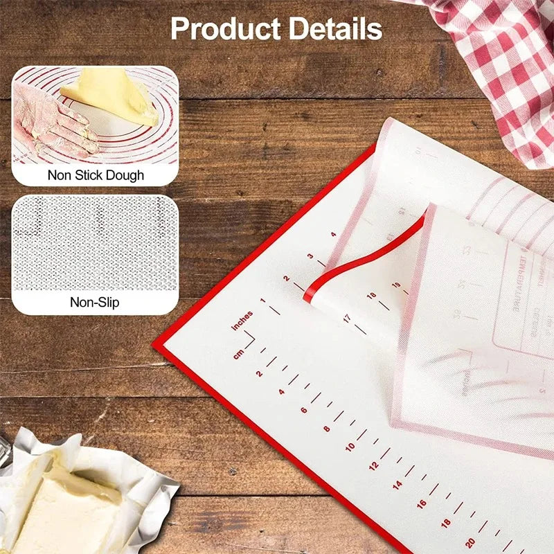 Lager Silicone Baking Mat Extra Thick Non Stick