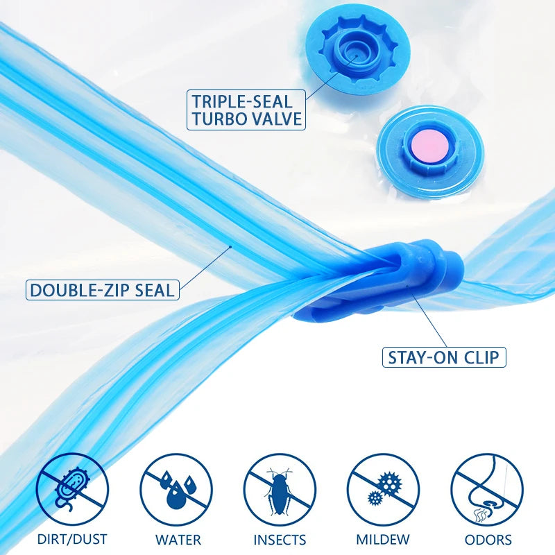 Travel Vacuum Compression Bags Thickened Vacuum Storage Bag