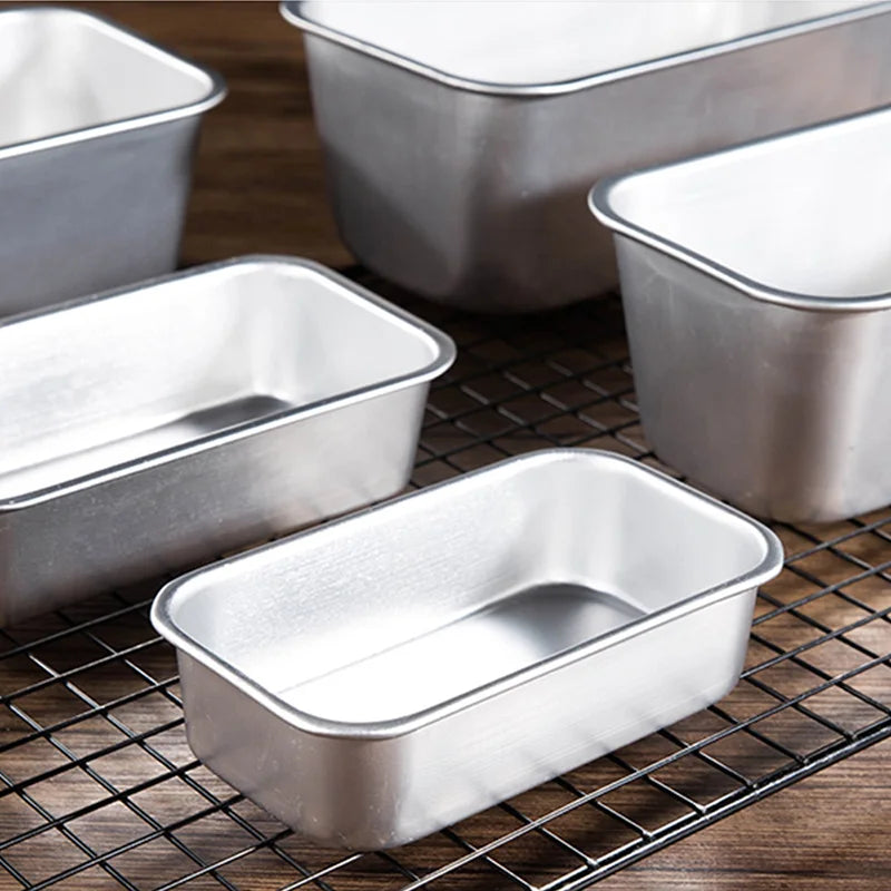 Size Aluminium Loaf Pan Rectangle Baking Cake Mold