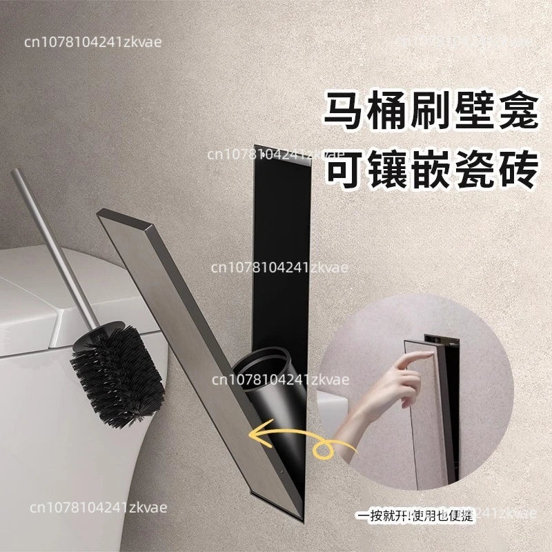 Stainless Steel Wall Mounted Hidden Cabinet Bathroom Toilet