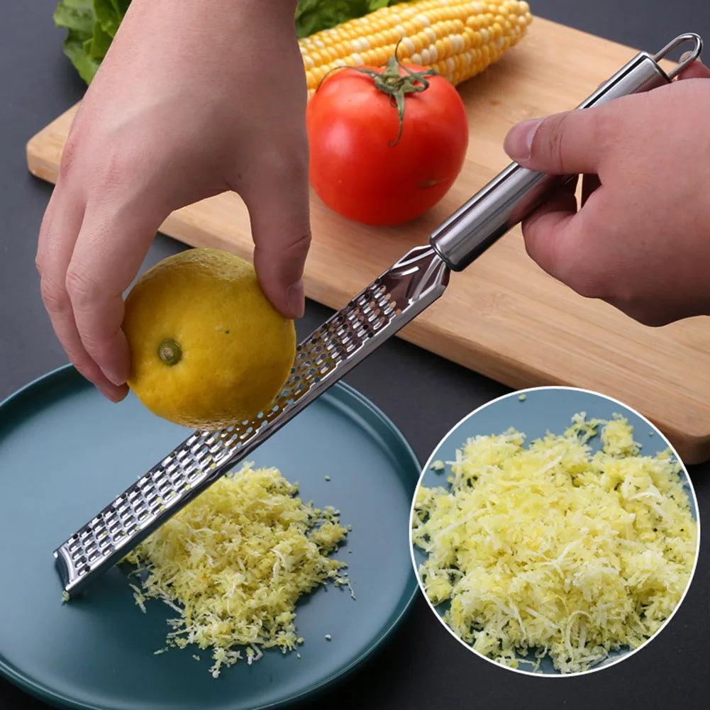 1pc 30cm Grater Lemon Cheese Spices Stainless Steel