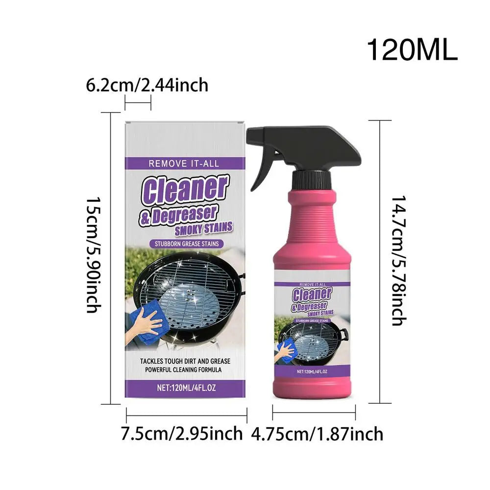 120ml Barbecue Rack Cleaner Powerful Cleaning Stubborn Grease