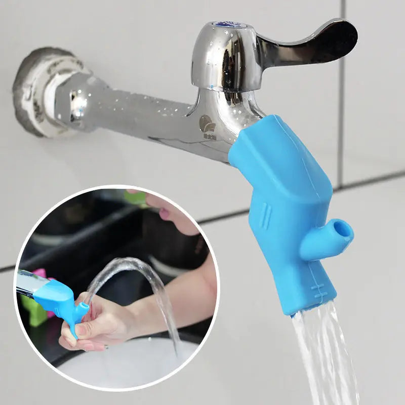 Children Cartoon Faucet Extender Bath Toys Kids Hand