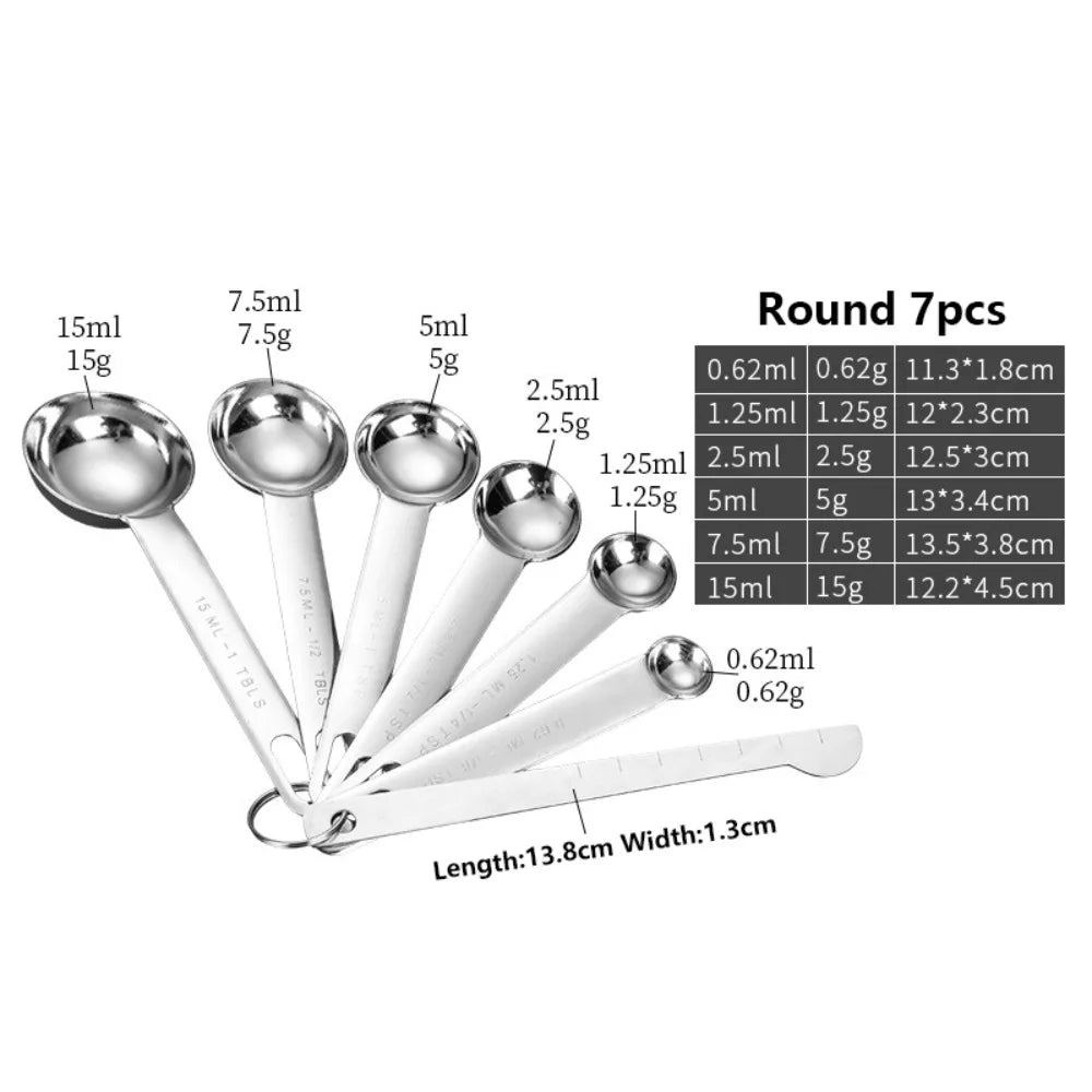 Food Grade Measuring Spoon Scale Stainless Steel Baking
