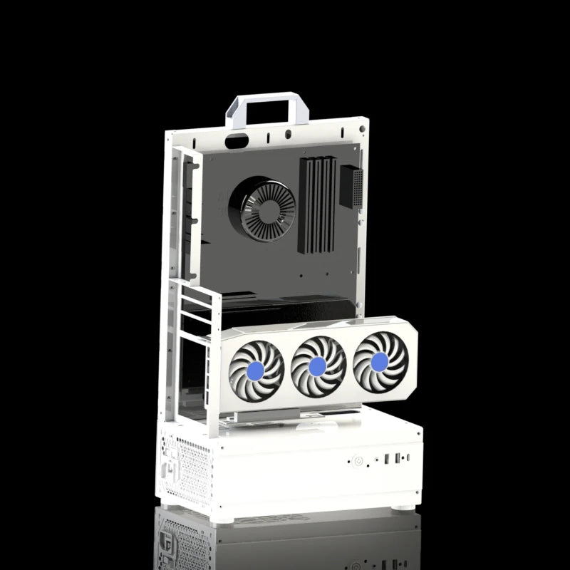 Open Frame Pc Case 240/360 Liquid & Air