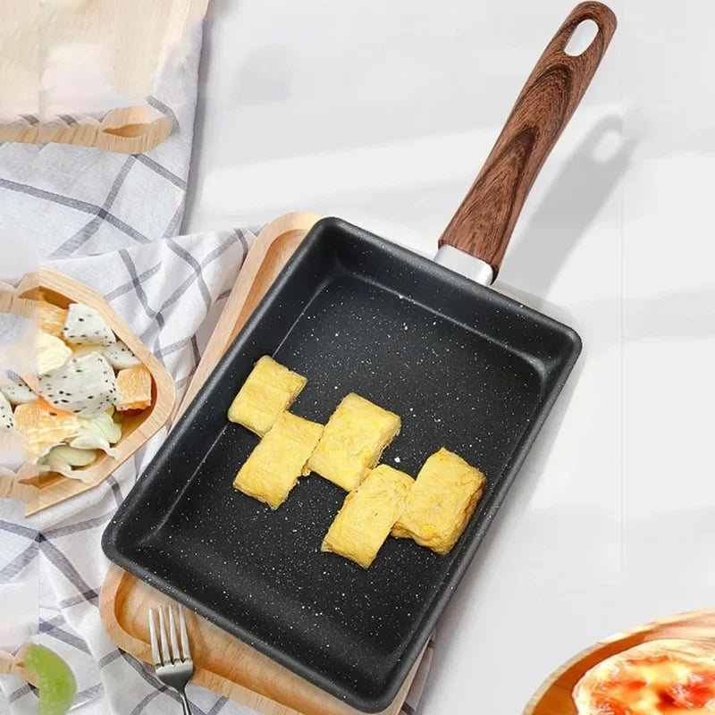 Non-Stick Omelette Pan Tamagoyaki Wok Japanese Egg Pan