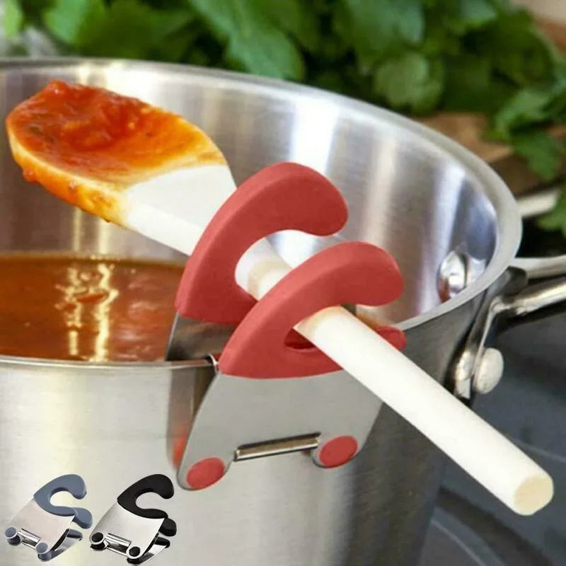 Pot Spoon Holder Pot Clip Holder Anti Scald