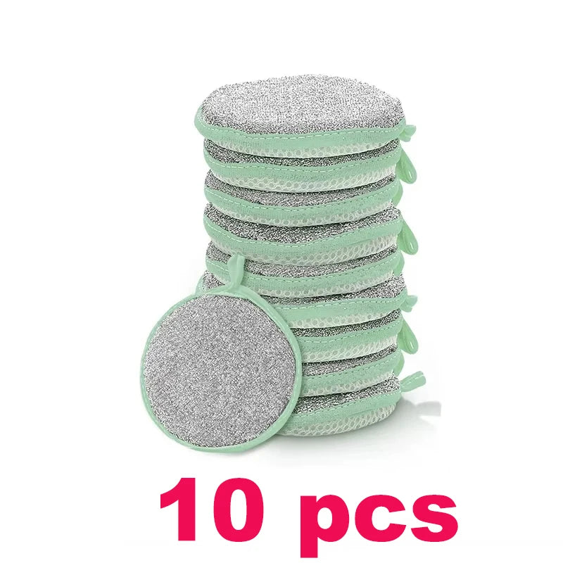 Dish Washing Sponge Dishwashing Magic Sponges Cloth Double-Sided