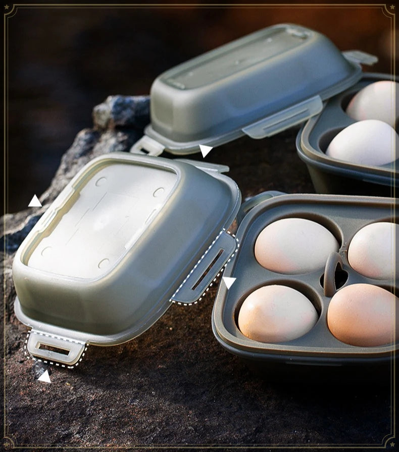 Egg Storage Box In Shockproof Hanging Hole Sealed