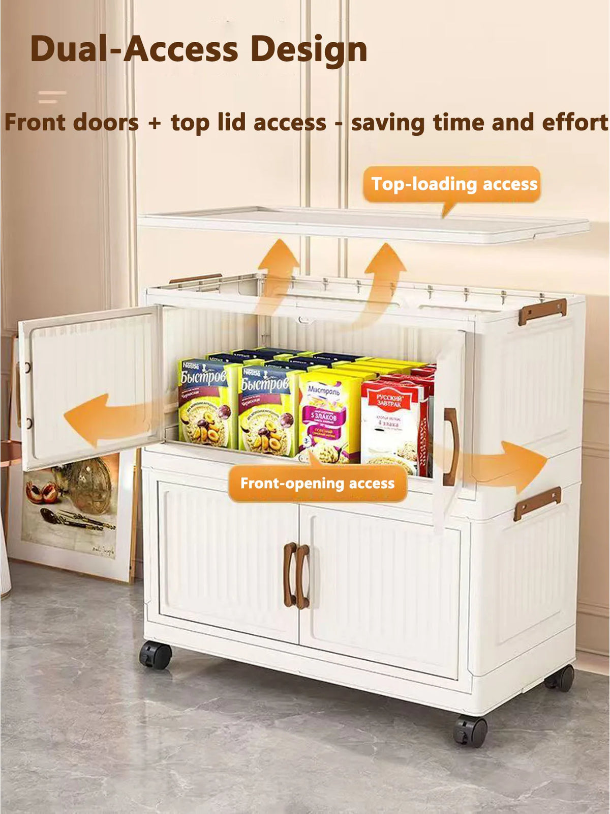 Storage Box Foldableing Cabinet Storage Cabinet Clothes Toys