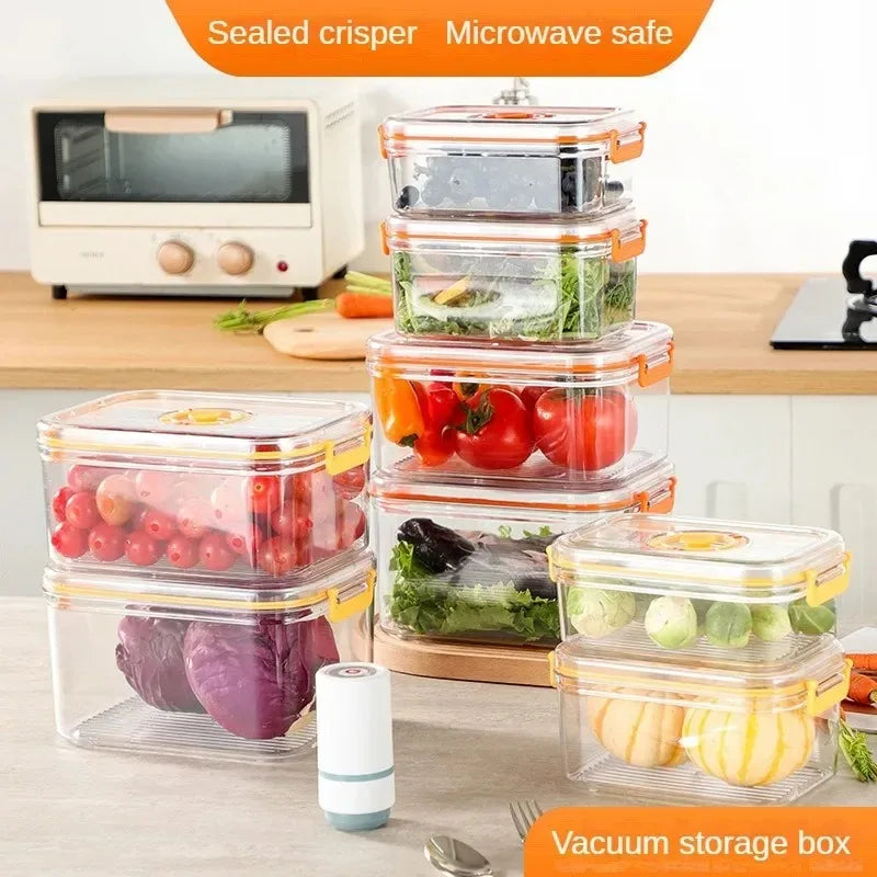 Vacuum Fresh-Keeping Box Refrigerator Sealed Canister