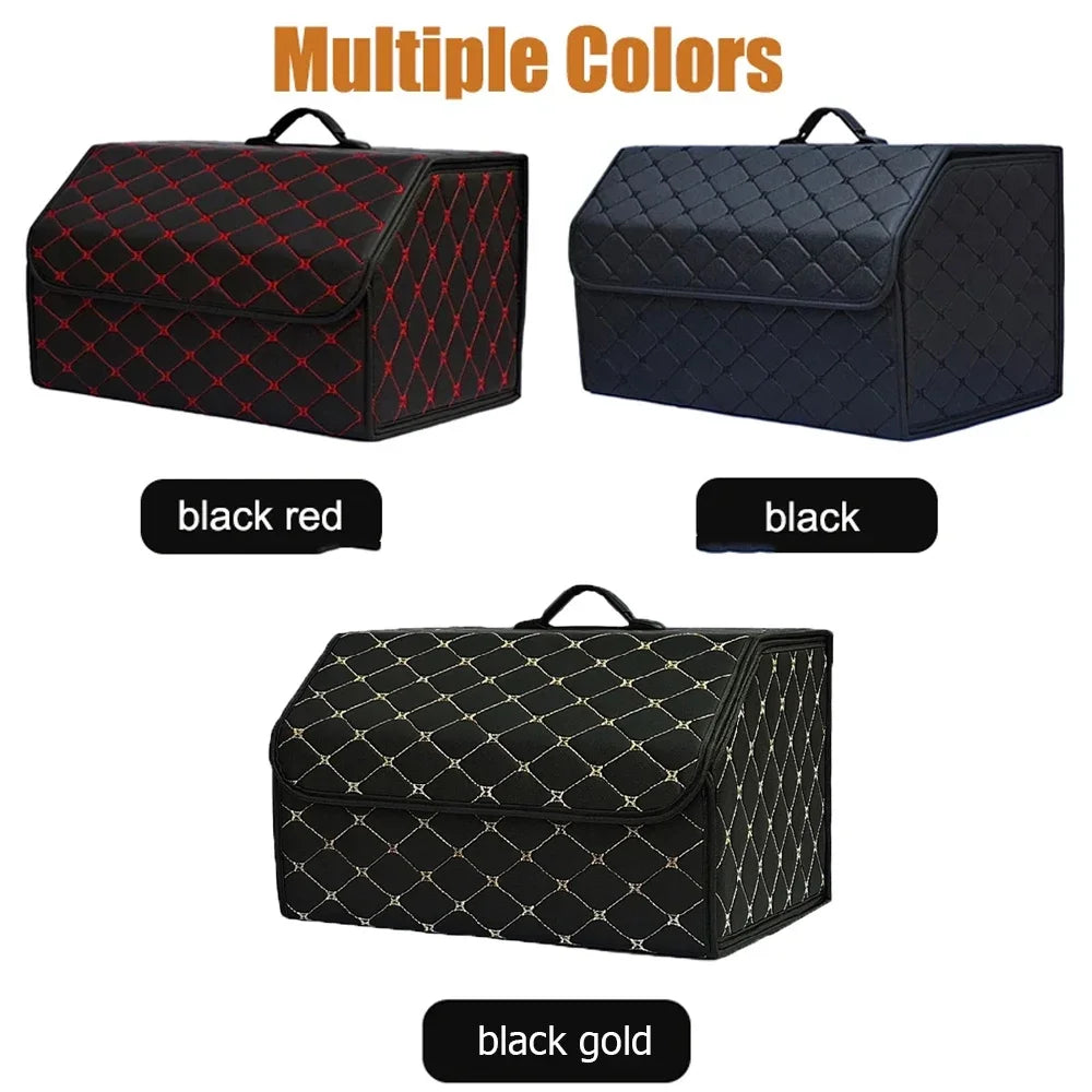 Multipurpose Collapsible Car Trunk Storage Organizer Lid Car