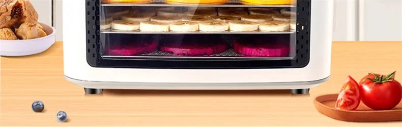 4-Layer Food Dehydrator Machine 400w Stainless Steel Drying