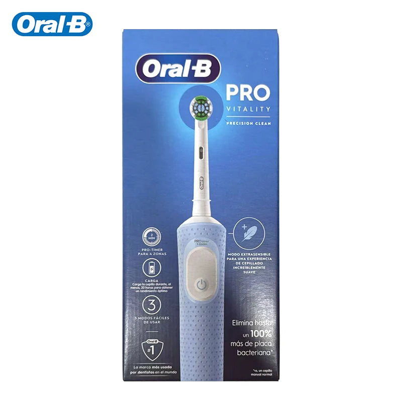 Oral D100 Electronic Toothbrush Adult Rechargeable Cross Action