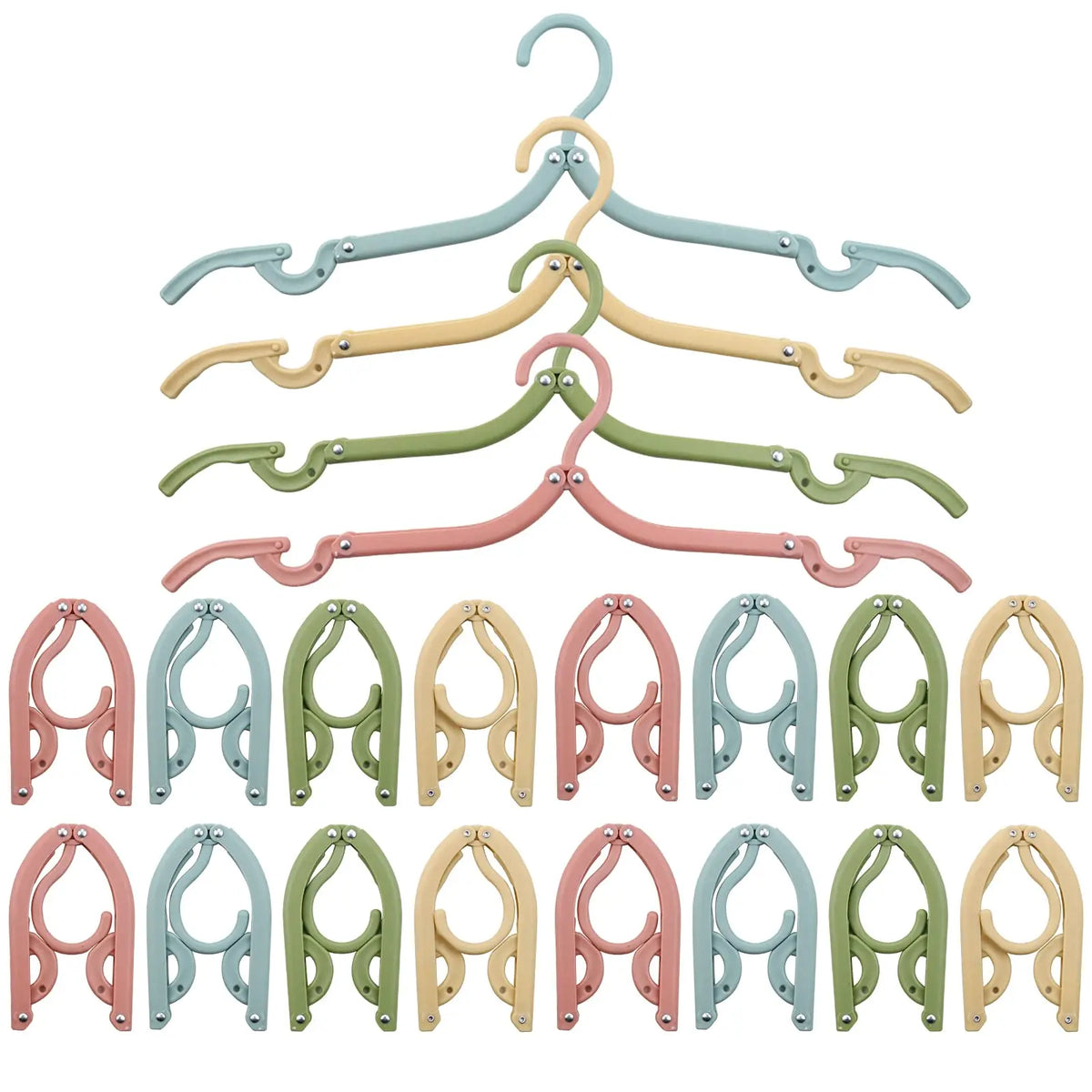 Folding Clothes Hangers Travel Cruise Ship Essentials Drying