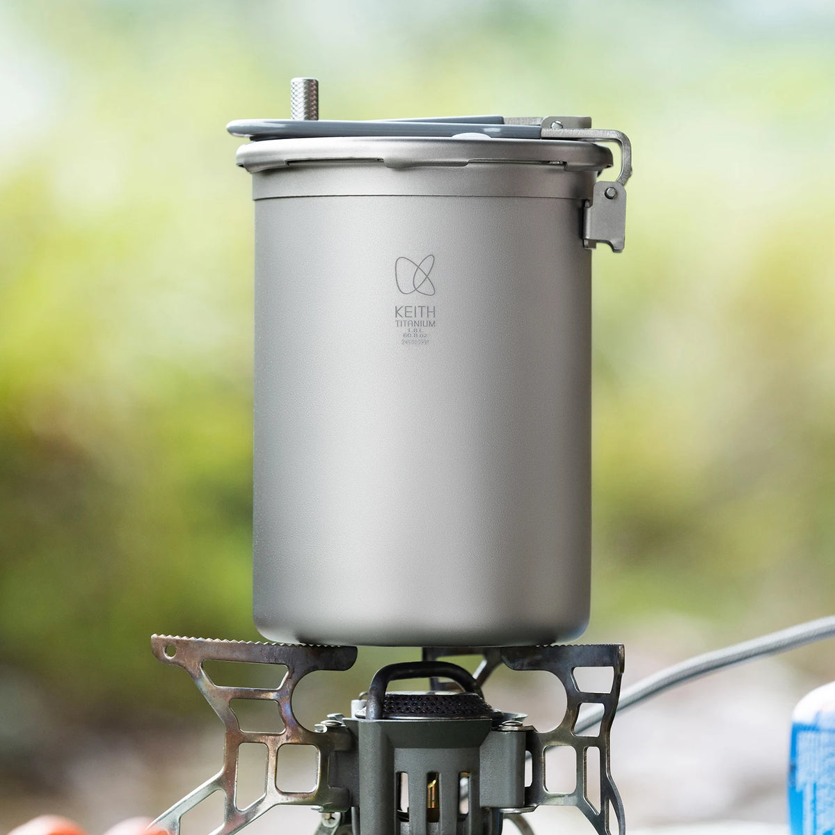 Keith Outdoor Titanium Plateau Pressure Cooker 8l Picnic