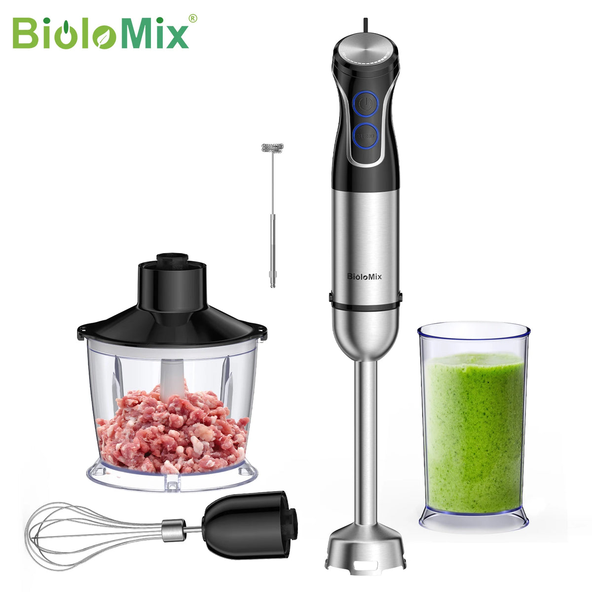 Biolomix In Immersion Hand Blender 1500w Blender 304