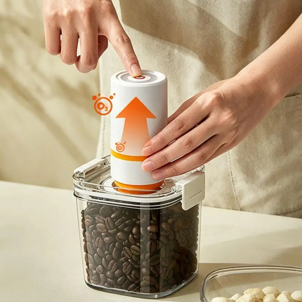Pet Airtight Vacuum Food Storage Container Electric Vacuum