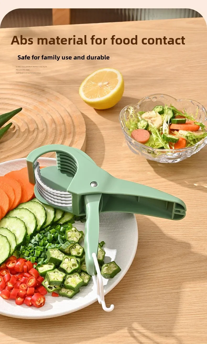 Stainless Steel Vegetable Fruit Slicer Multi Functional Salad