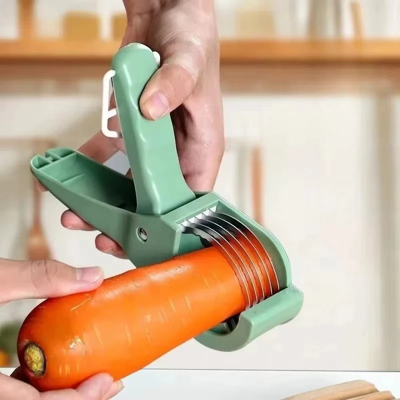 Stainless Steel Vegetable Fruit Slicer Multi Functional Vegetable