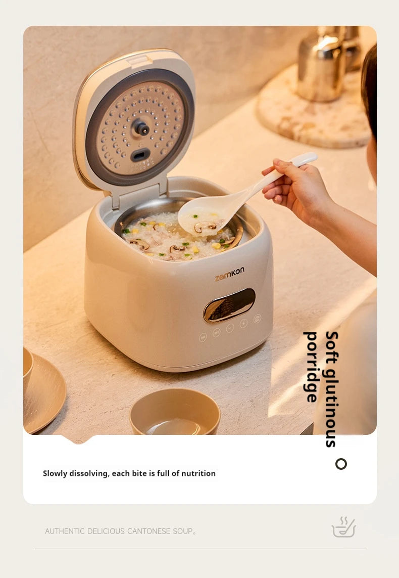German Zemkon 5l Electric Rice Cooker Stainless Steel