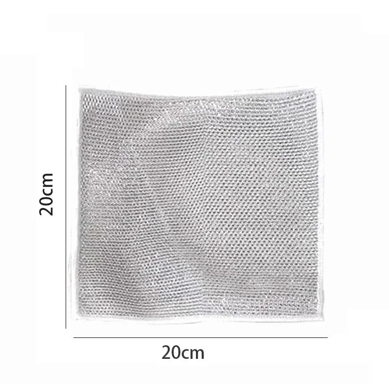 5/10/20/30pcs Dishcloths Multi-Purpose Wire Dishcloth Wet & Dry