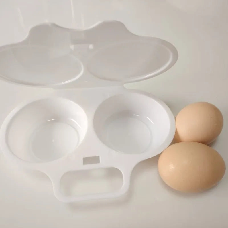 1pc Reusable Microwave Egg Cooker Food Grades Plastic
