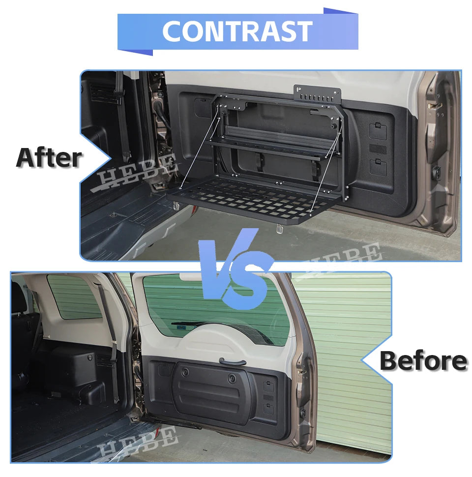 Hebe Double Layer Tailgate Shelf Trunk Storage Rack