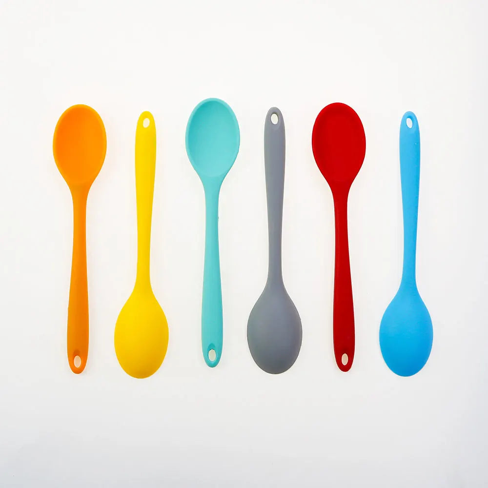 Silicone World Silicone Spoon Mixing Soup Spoons Mixing
