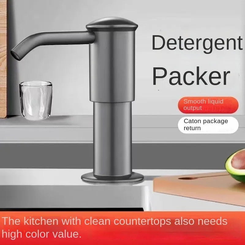 Counrtertop Dishes Dispenser Extention Tube Hand Press Soap