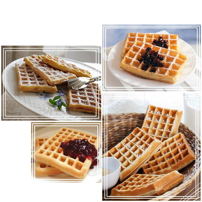 Professional Electric Waffle Maker Cooking Appliances Breakfast
