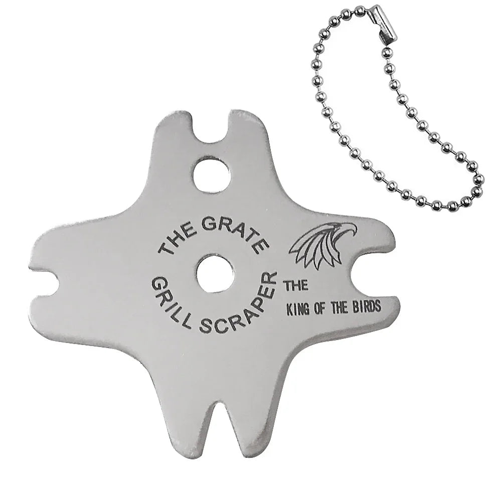 Cleaning Barbecue Scraper Metal Bbq Grills Grate Cleaner