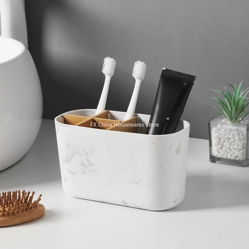 Toothbrush Holder Electric Brushes Bathroom Counter Organizer