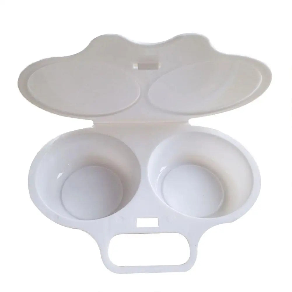 1/2pcs Food Grades Microwave Cooking Eggs Steamer Convenient