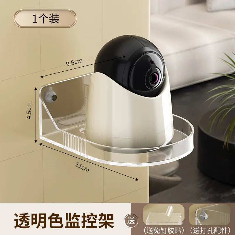 Small Self Adhesive Wall Shelf Rack No-Drill Storage