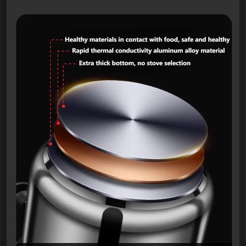 304 Stainless Steel Pressure Cooker - 100kpa Super