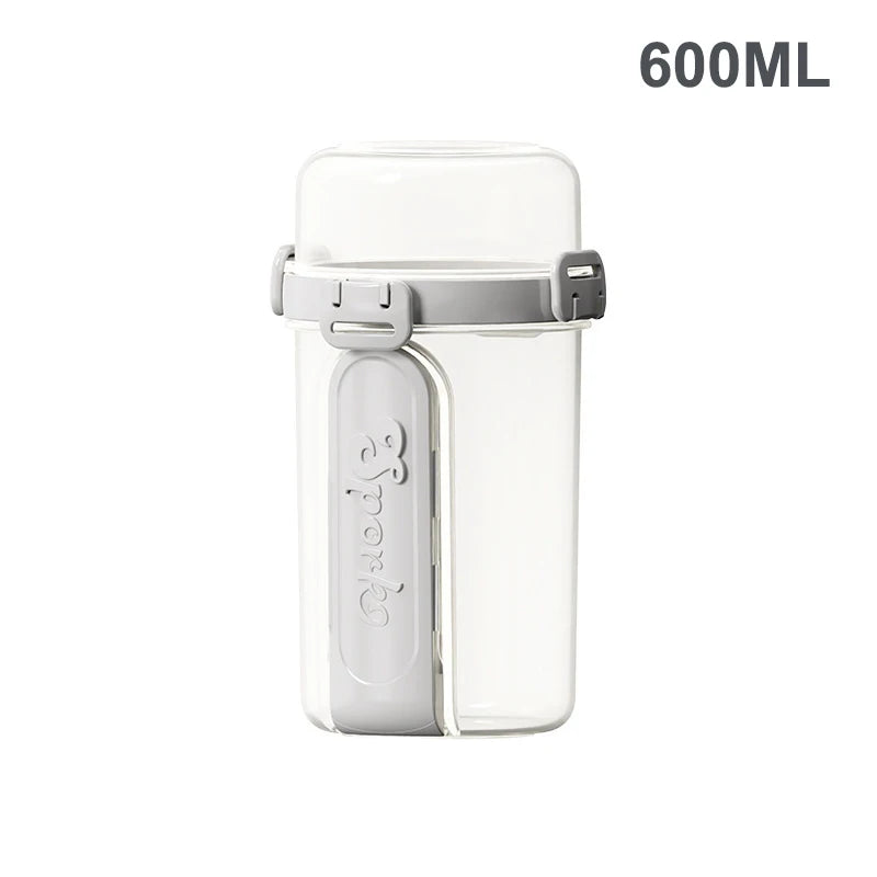 600ml Salad Oatmeal Cup Breakfast Double Cup Cereal