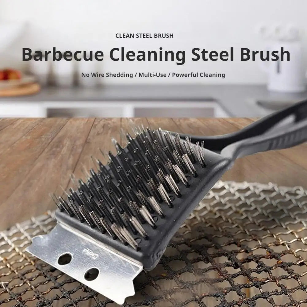 Outdoor Grill Brush Scraper Barbecue Grill Cleaning Brush