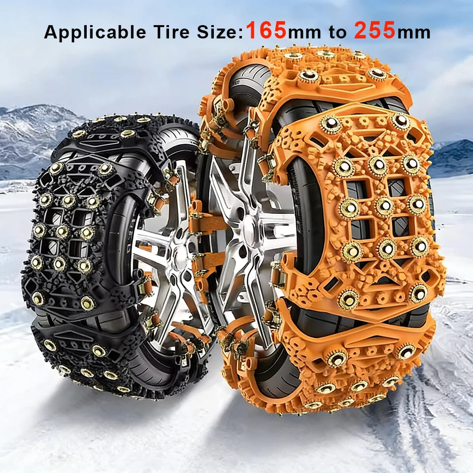 Automobile Snow Chains Winter Tire Anti-Skid Chain 165-255mm