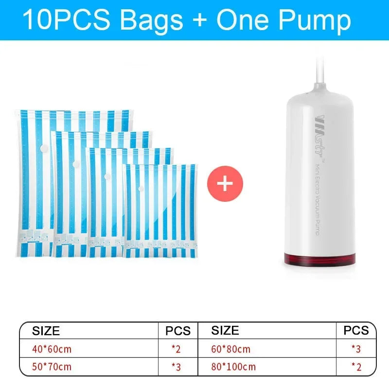 Mini Usb Vacuum Pump Sealer Packing Machine Traveling