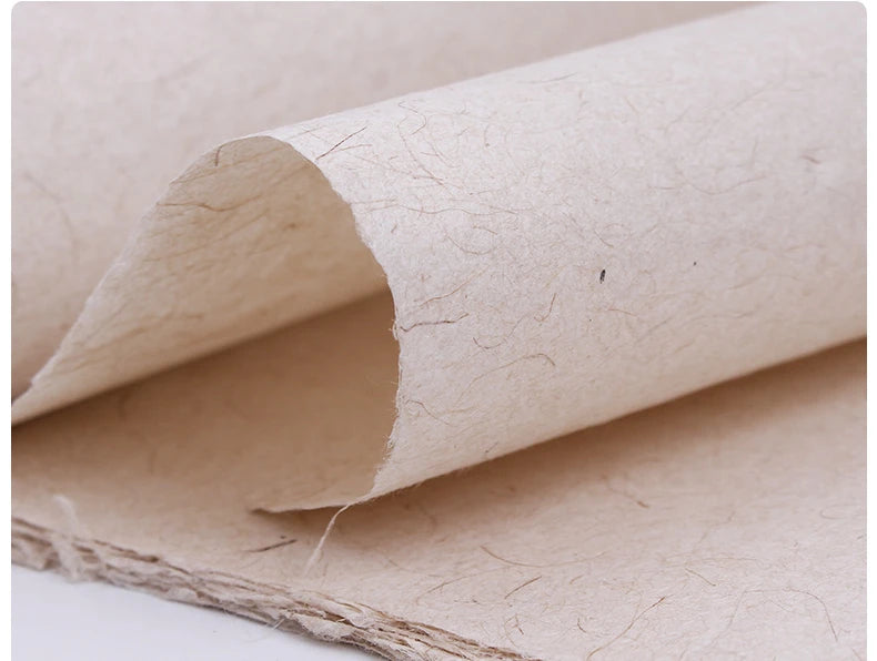 Chinese Pure Mulberry Paper Handmade Plant Fiber Half