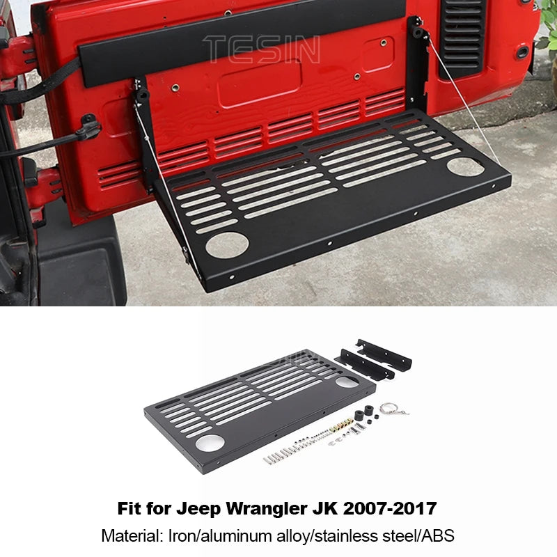 Tesin Car Rear Door Foldable Shelf Tailgate Table