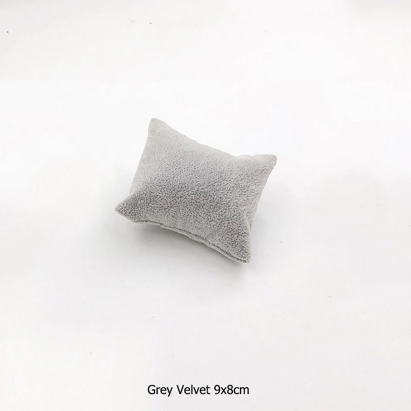 Durable Velvet Pearl Bracelet Watch Display Pillows Case