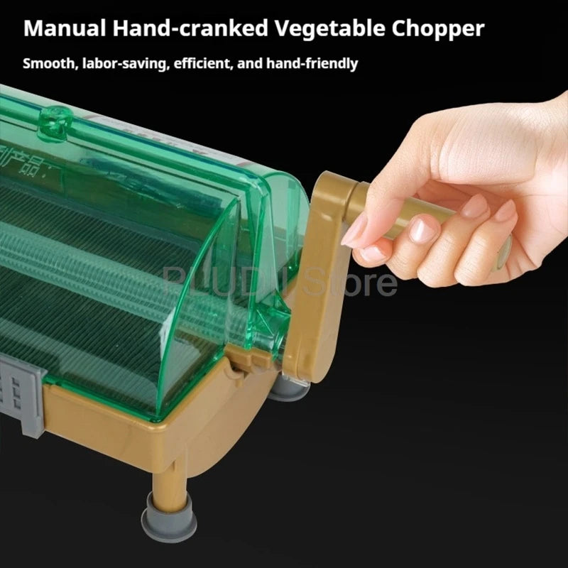 Food Chopper Chili Green Onion Coriander Garlic Hand