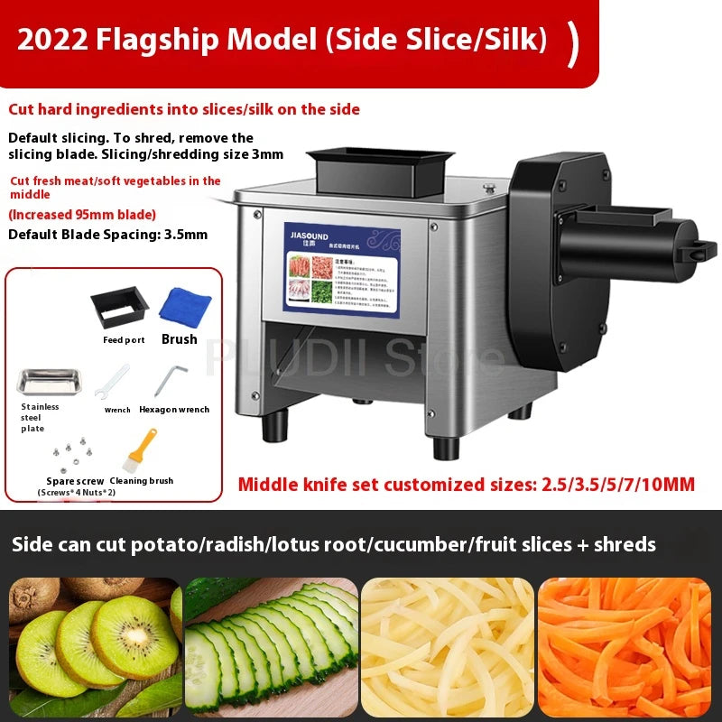 Electric Meat Slicer Machine Automatic Commercial Meat Grinder