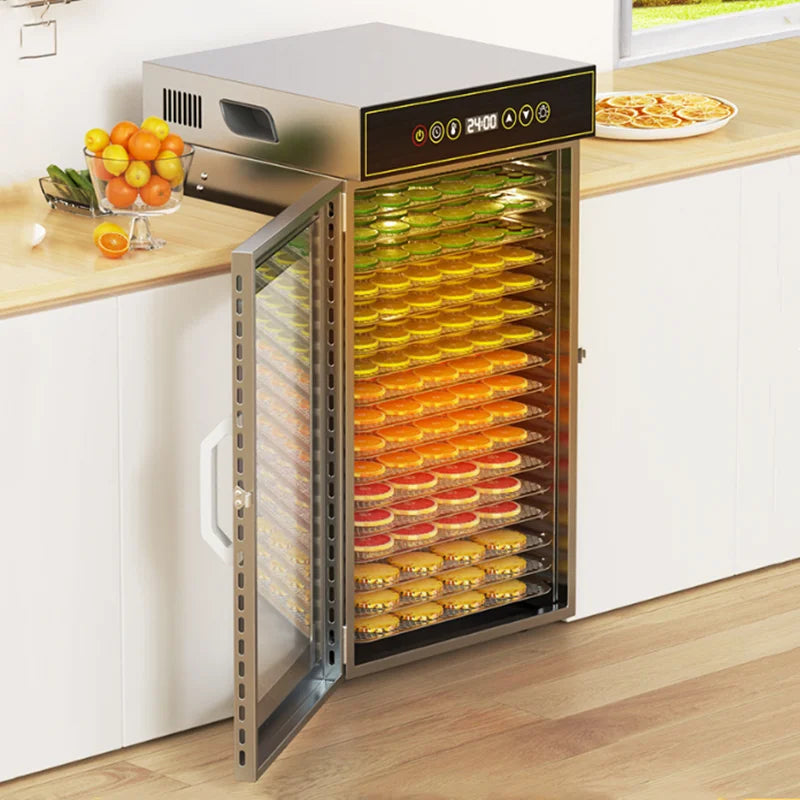 Premium 18 Layers Stainless Steel Food Dehydrator Commercial