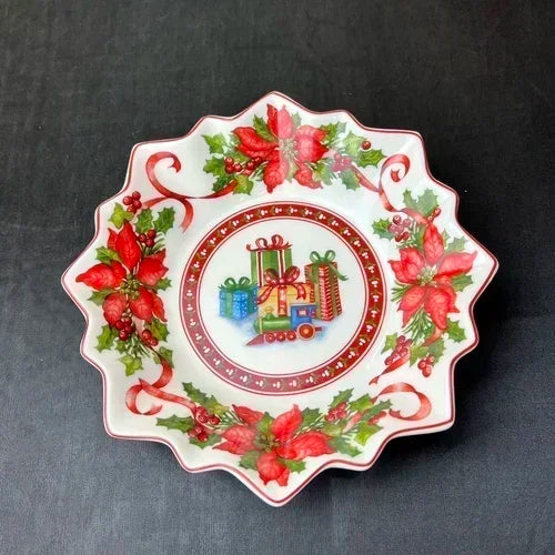Selling German Bao Tableware Christmas European Dinner Plate
