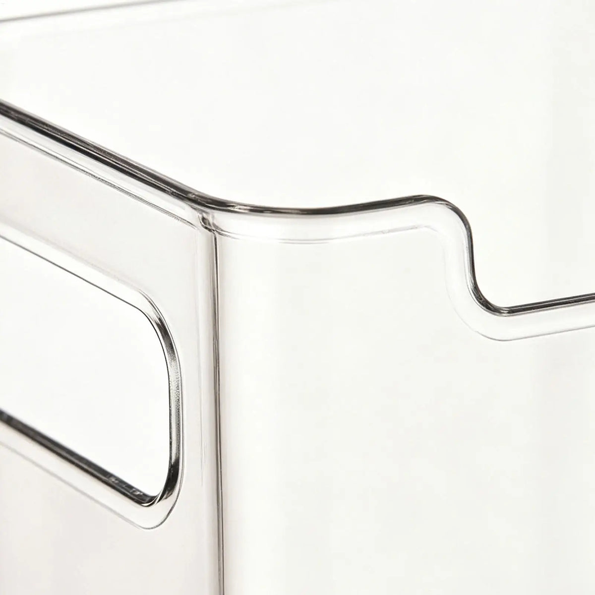 Stackable Clear Refrigerator Organizer Bins Freezer Pantry Food