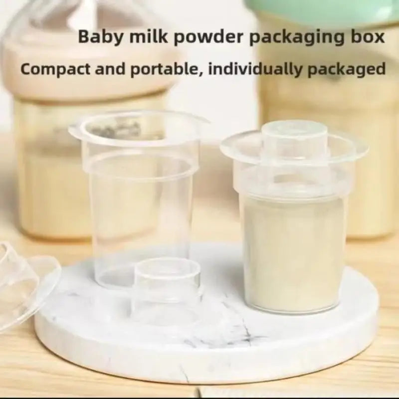 -1set 80ml Baby Milk Powder Dispenser Baby Food