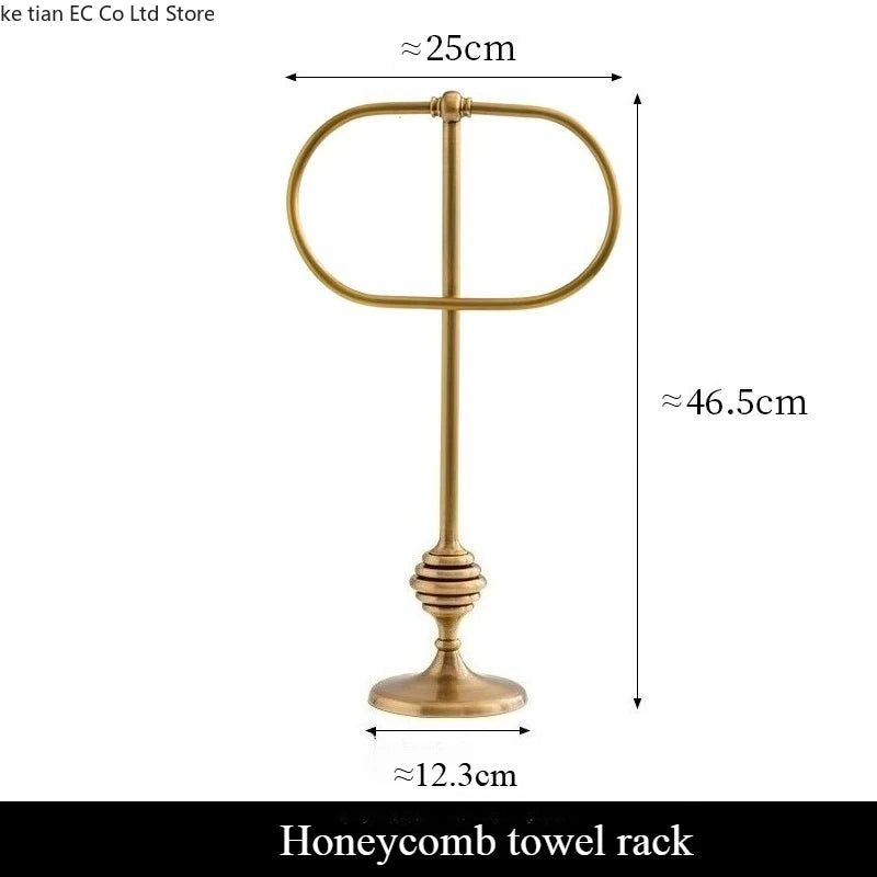 Brass Towel Bars Hand Towel Holder Vertical Non